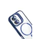 Apple iPhone 16 Remim Lensli Magsafe Standlı Kapak - Lacivert