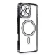Apple iPhone 16 Pro Kılıf Joke Simli Magneticsafe Kılıf - Siyah