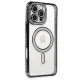 Apple iPhone 16 Pro Kılıf Joke Simli Magneticsafe Kılıf - Siyah