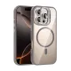 Apple iPhone 16 Pro Remim Lensli Magsafe Standlı Kapak - Titan Gri