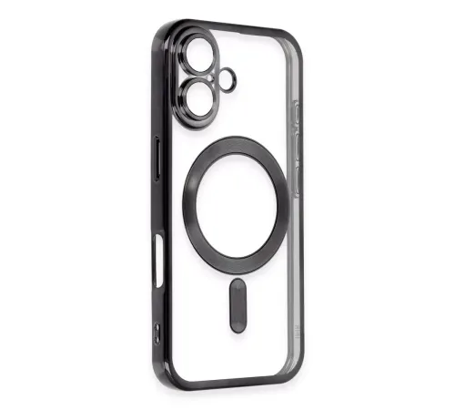 Apple iPhone 16 Kılıf Kross Magneticsafe Kapak - Siyah