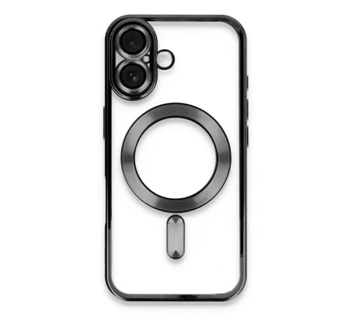 Apple iPhone 16 Kılıf Kross Magneticsafe Kapak - Siyah