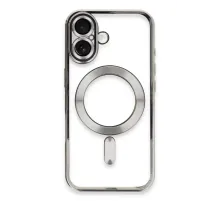 Apple iPhone 16 Kılıf Kross Magneticsafe Kapak - Gümüş