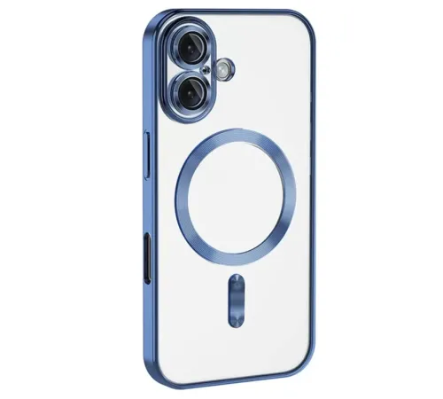 Apple iPhone 16 Kılıf Kross Magneticsafe Kapak - Mavi