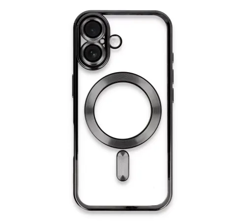 Apple iPhone 16 Plus Kılıf Kross Magneticsafe Kapak - Siyah