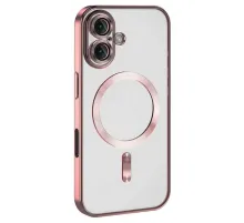 Apple iPhone 16 Plus Kılıf Kross Magneticsafe Kapak - Pembe