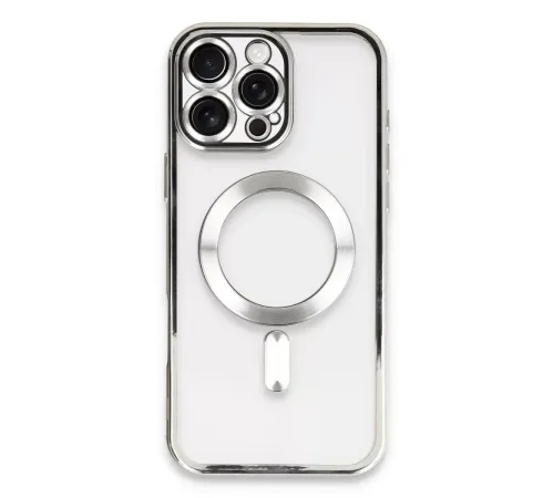 Apple iPhone 16 Pro Kılıf Kross Magneticsafe Kapak - Gümüş