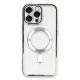 Apple iPhone 16 Pro Kılıf Kross Magneticsafe Kapak - Gümüş