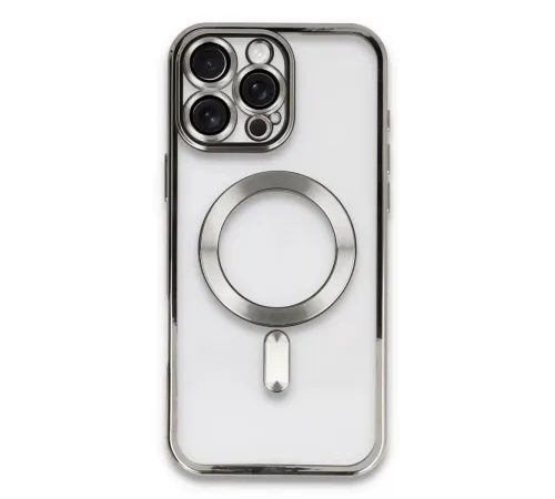 Apple iPhone 16 Pro Kılıf Kross Magneticsafe Kapak - Titan Gri