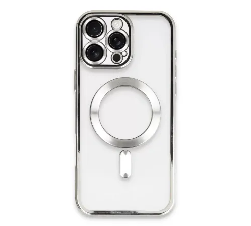 Apple iPhone 16 Pro Max Kılıf Kross Magneticsafe Kapak - Gümüş