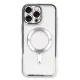Apple iPhone 16 Pro Max Kılıf Kross Magneticsafe Kapak - Gümüş