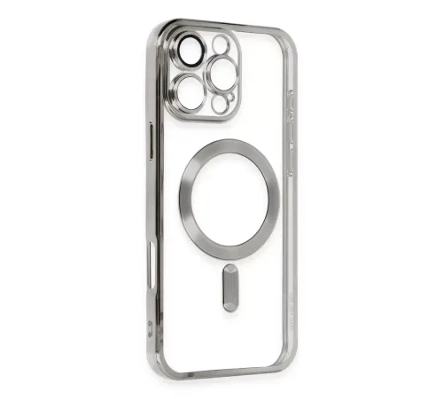 Apple iPhone 16 Pro Max Kılıf Kross Magneticsafe Kapak - Titan Gri