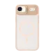 Apple iPhone 17 Air Remim Lensli Magsafe Standlı Kapak - Pembe