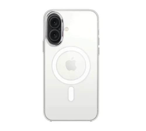 Apple iPhone 16 Plus Kılıf Pc Real Magsafe Kapak - Şeffaf