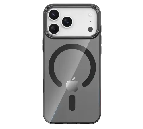 Apple iPhone 17 Pro Max PC Blank Magsafe Kapak - Siyah