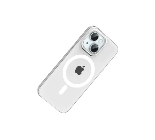 Apple iPhone 14 PC Blank Magsafe Kapak - Şeffaf
