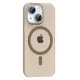 Apple iPhone 14 PC Blank Magsafe Kapak - Çöl Titanyum