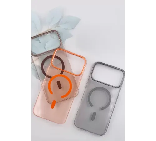 Apple iPhone 17 Pro PC Blank Magsafe Kapak - Şeffaf