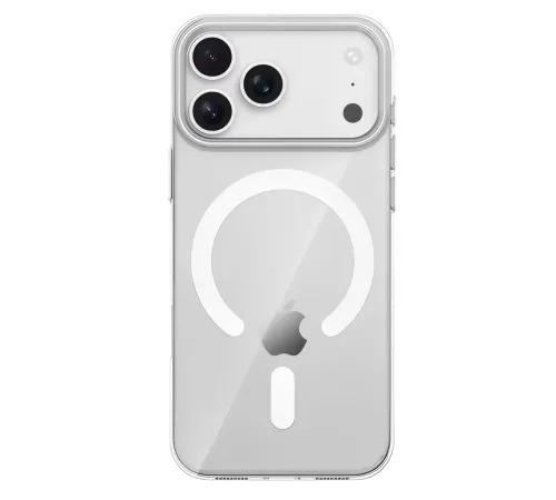Apple iPhone 17 Pro PC Blank Magsafe Kapak - Şeffaf