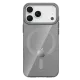 Apple iPhone 17 Pro PC Blank Magsafe Kapak - Natural Grey