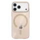 Apple iPhone 17 Pro PC Blank Magsafe Kapak - Çöl Titanyum