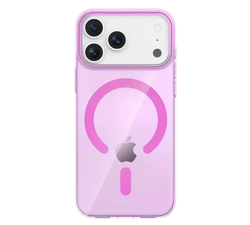 Apple iPhone 17 Pro PC Blank Magsafe Kapak - Pembe