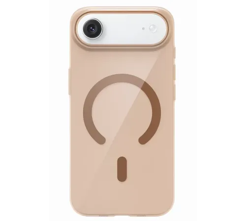 Apple iPhone 17 Air PC Blank Magsafe Kapak - Çöl Titanyum