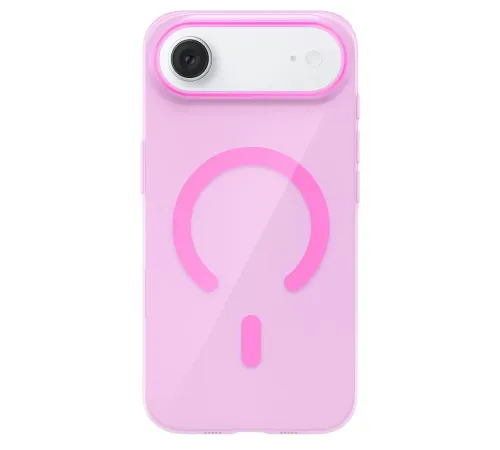 Apple iPhone 17 Air PC Blank Magsafe Kapak - Pembe