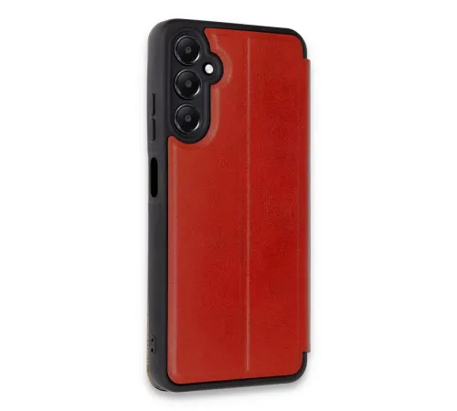 Samsung Galaxy A25 5G Kılıf Flip Cover - Kırmızı