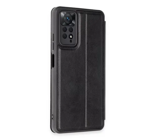 Xiaomi Redmi Note 12 Pro 4G Kılıf Flip Cover - Siyah