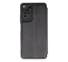 Xiaomi Redmi Note 12 Pro 4G Kılıf Flip Cover - Siyah