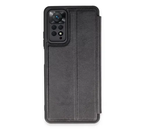Xiaomi Redmi Note 12 Pro 4G Kılıf Flip Cover - Siyah