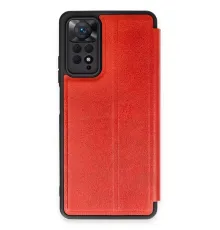 Xiaomi Redmi Note 12 Pro 4G Kılıf Flip Cover - Kırmızı