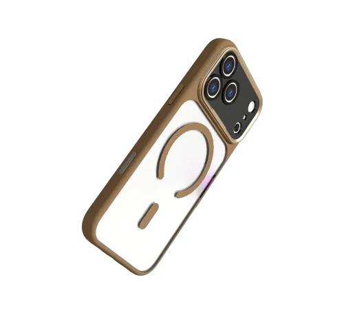 Apple iPhone 17 Pro Hazar Magsafe Kapak - Gold