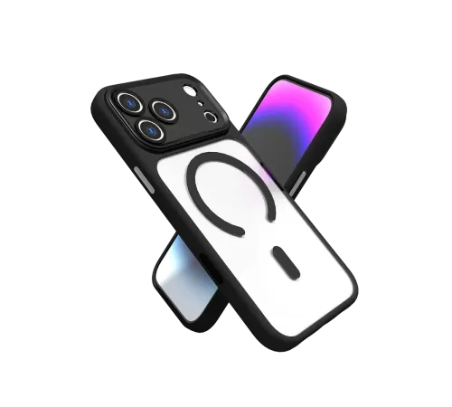 Apple iPhone 17 Pro Hazar Magsafe Kapak - Siyah