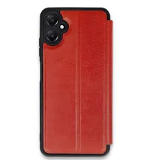Samsung Galaxy A05 Kılıf Flip Cover - Kırmızı