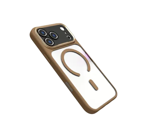 Apple iPhone 17 Pro Max Hazar Magsafe Kapak - Gold