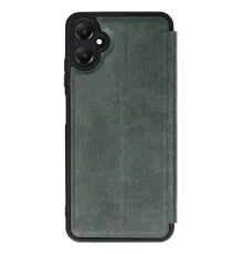 Samsung Galaxy A05 Kılıf Flip Cover - Koyu Yeşil