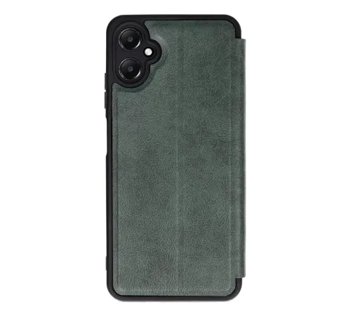 Samsung Galaxy A05 Kılıf Flip Cover - Koyu Yeşil
