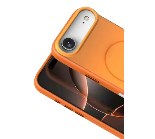 Apple iPhone 17 Air Neva Magsafe Kapak - Turuncu