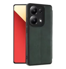 Xiaomi Redmi Note 13 4G Kılıf Flip Cover - Koyu Yeşil