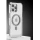 Apple iPhone 16 Pro Max Tash Diamond Magsafe Kapak - Beyaz