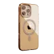 Apple iPhone 16 Pro Max Tash Diamond Magsafe Kapak - Gold