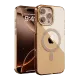 Apple iPhone 16 Pro Max Tash Diamond Magsafe Kapak - Gold
