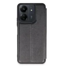 Xiaomi Redmi 13C Kılıf Flip Cover - Siyah