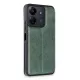 Xiaomi Redmi 13C Kılıf Flip Cover - Koyu Yeşil