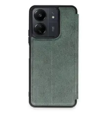 Xiaomi Redmi 13C Kılıf Flip Cover - Koyu Yeşil