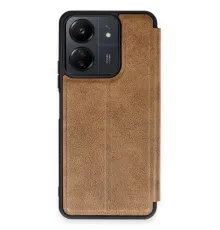 Xiaomi Redmi 13C Kılıf Flip Cover - Taba