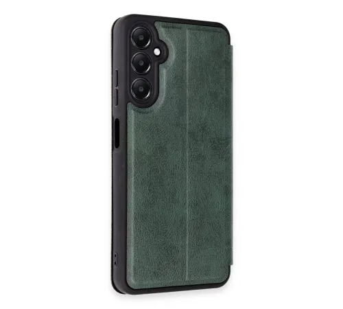 Samsung Galaxy A05S Kılıf Flip Cover - Koyu Yeşil