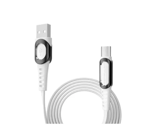 DC01 Süper Hızlı Micro USB Kablo 1M 2.4A - Beyaz